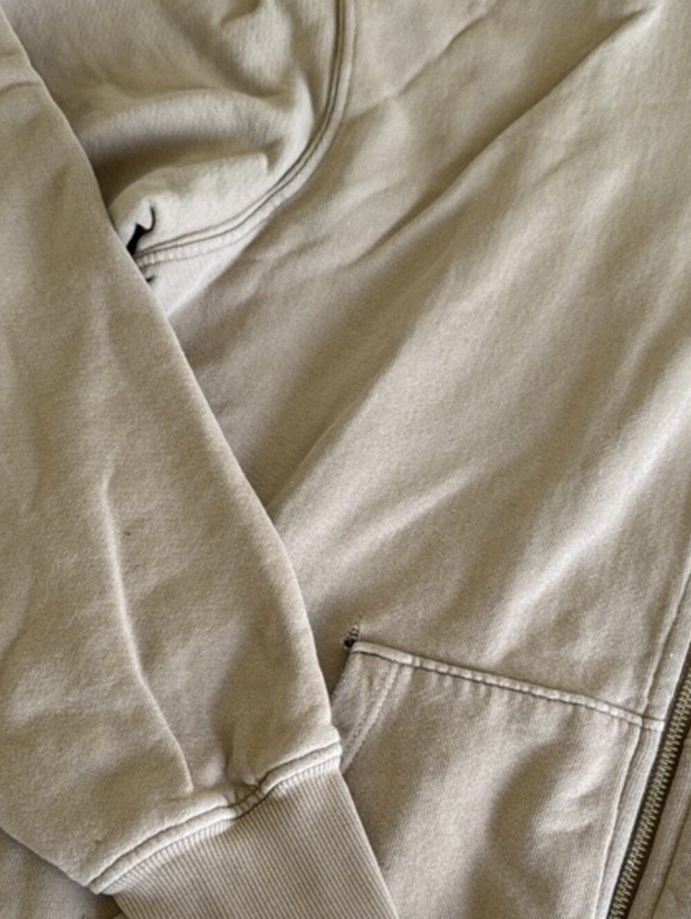 Joah Brown Empire Zip Hoodie In Desert French Terry | O/S = S/M - Picture 13 of 15